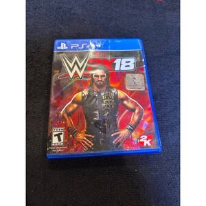 WWE 2K18 Sony PlayStation 4 PS4 Wrestling Video Game Seth Rollins Cover